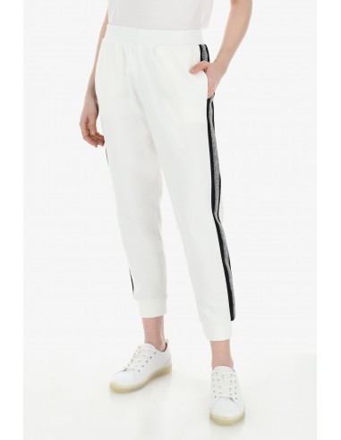 pantalon sport blanc femme