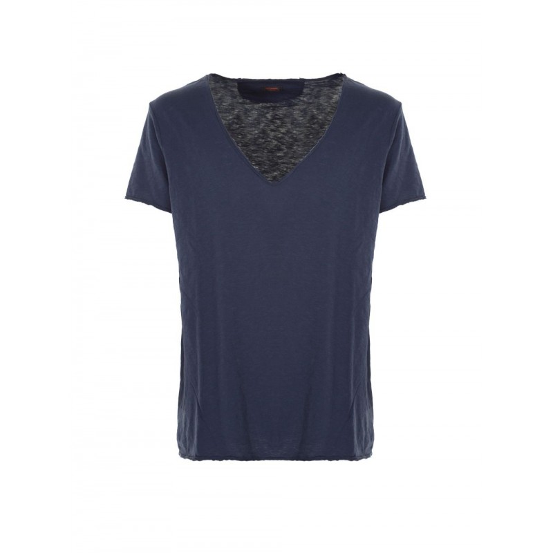 TSHIRT IMPERIAL "ESSENTIAL" COL V TRES PROFOND COLORIS  BLEU