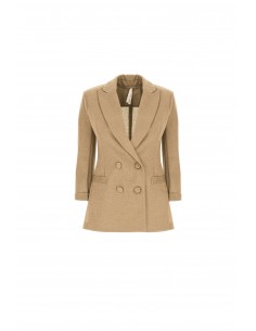 Blazer de tailleur en crêpe fluide rayé – Imperial