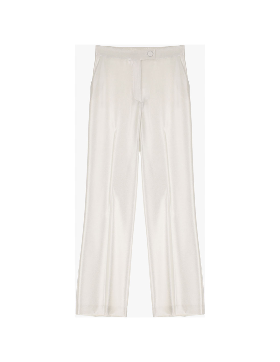 Imperial Femme pantalon de tailleur coloris white pure metallisé