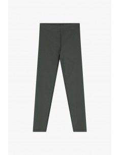 IMPERIAL FEMME LEGGINGS EN TOILE ENDUITE COLORIS MILITARE IMPERIAL FEMME LEGGINGS EN TOILE ENDUITE COLORIS MILITARE