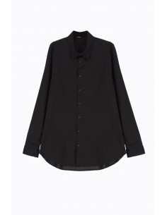 Imperial Homme chemise en popeline de coton stretch coloris noir Imperial Homme chemise en popeline de coton stretch coloris noir