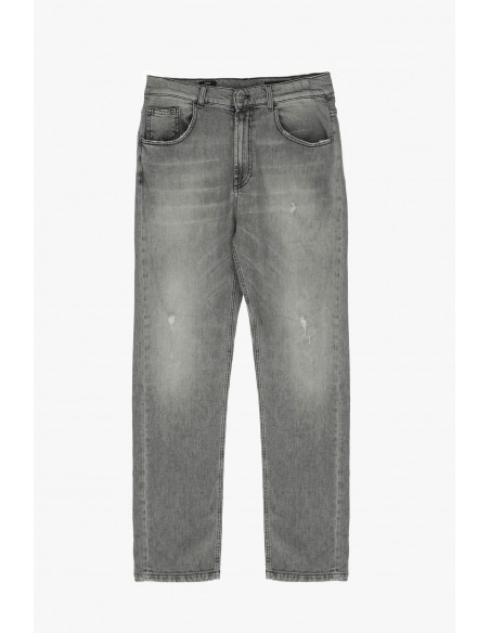 Jean gris online délavé homme