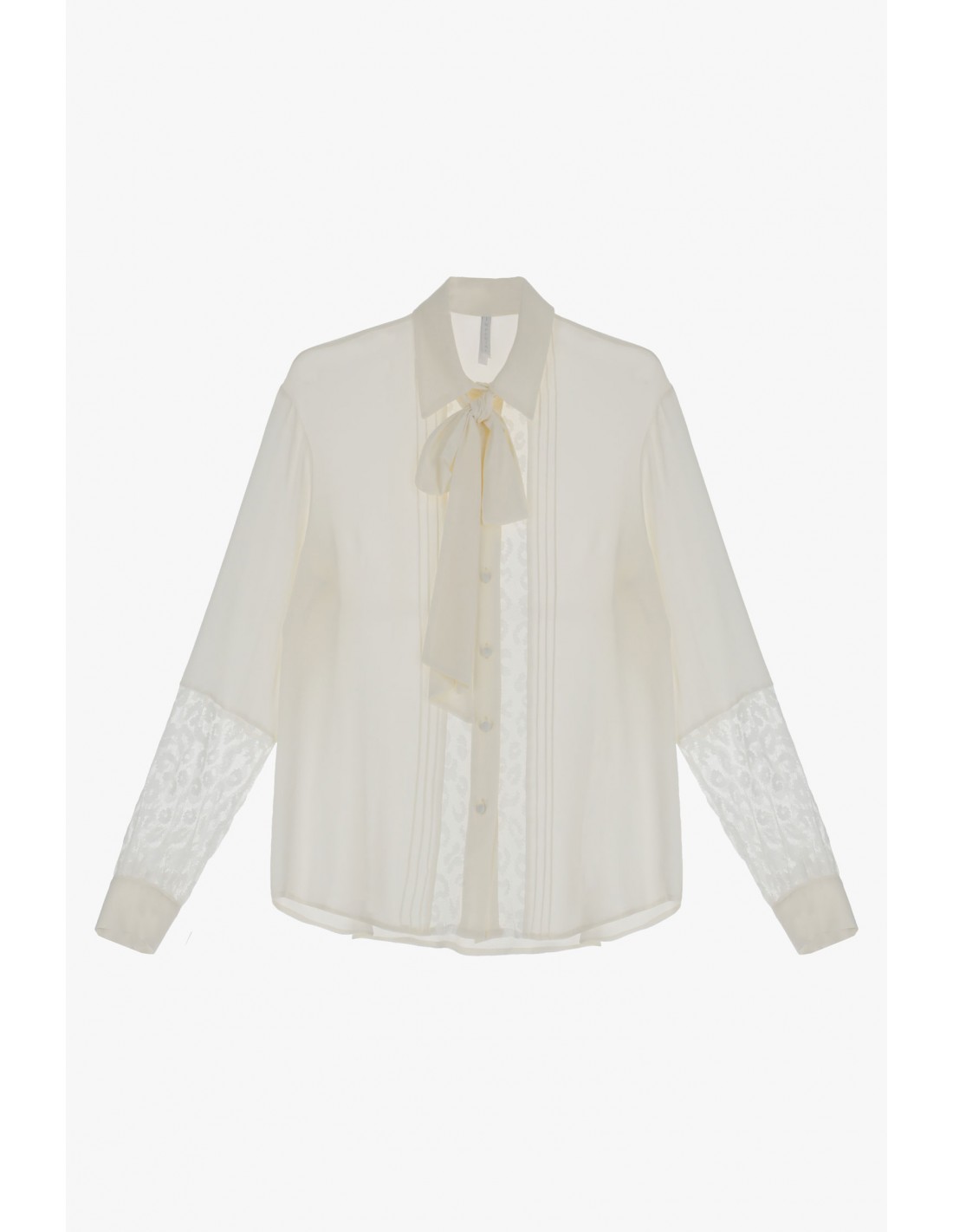 Chemisier sales cravate femme