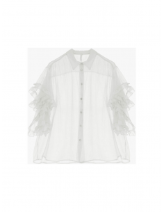 Chemisier sans manches en crêpe satin – Imperial