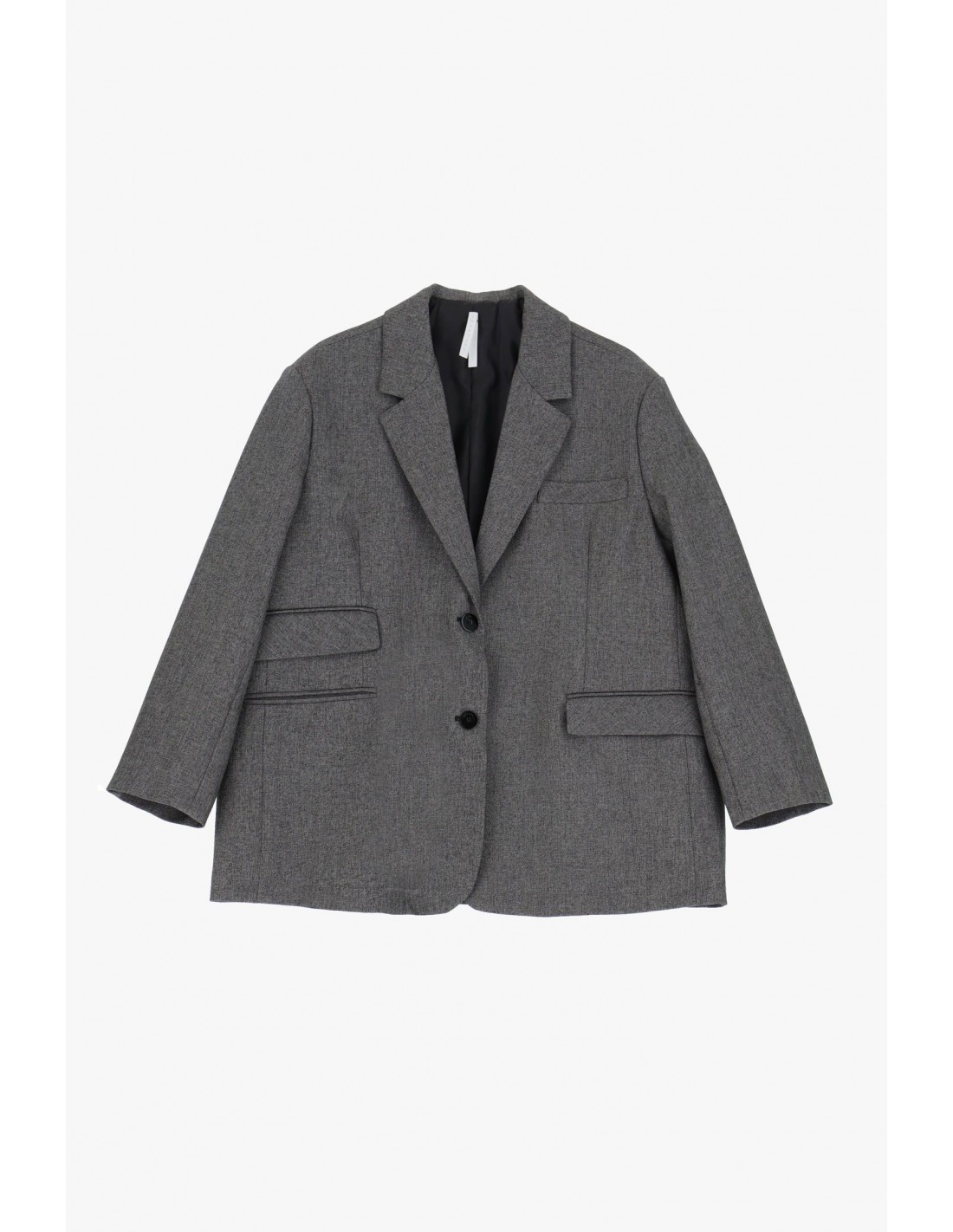 Imperial Blazer Femme oversize manches courtes en drap sergé main image 0