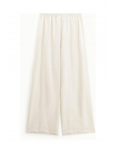 Imperial Femme Pantalon palazzo ecru irisé Imperial Femme Pantalon palazzo ecru irisé