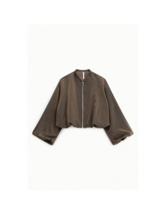 Imperial femme blouson teddy Marron Glacé irisé Imperial femme blouson teddy Marron Glacé irisé