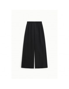 Imperial Femme Pantalon palazzo Noir irisé Imperial Femme Pantalon palazzo Noir irisé