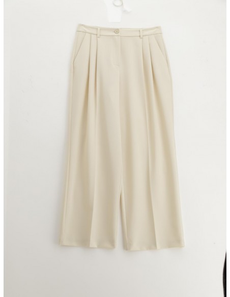 Imperial Femme pantalon Palazzo Ecru