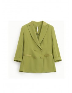 Imperial Femme blazer de smoking  Olio forme croisée