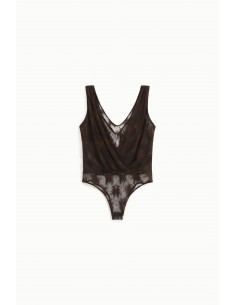Imperial Femme Body Dentelle sans manches Chocolat Imperial Femme Body Dentelle sans manches Chocolat