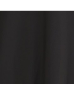 Imperial Femme Robe Longue en satin noir a brides bijou Imperial Femme Robe Longue en satin noir a brides bijou
