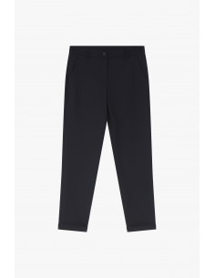 Imperial Femme Pantalon cigarette Bleu Marine Imperial Femme Pantalon cigarette Bleu Marine
