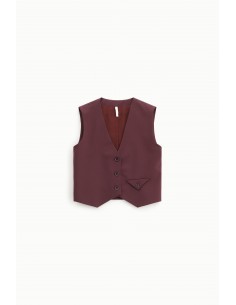 Imperial Femme Gilet de tailleur coloris Prune Imperial Femme Gilet de tailleur coloris Prune