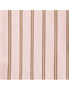 Imperial Femme Chemisier Oversized Rose rayé à boutonnage lateral Imperial Femme Chemisier Oversized Rose rayé à boutonnage lateral