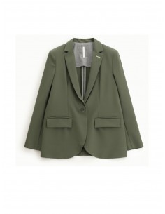 Imperial femme blazer droit coloris Kaki