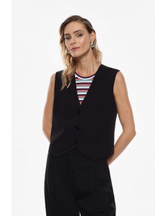 Imperial Femme Gilet de tailleur coloris Noir Imperial Femme Gilet de tailleur coloris Noir