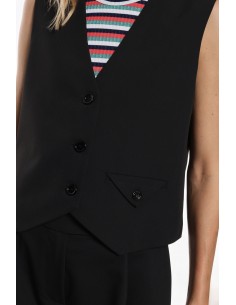 Imperial Femme Gilet de tailleur coloris Noir Imperial Femme Gilet de tailleur coloris Noir
