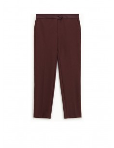 Imperial Femme pantalon de smoking forme cigarette Prune Imperial Femme pantalon de smoking forme cigarette Prune