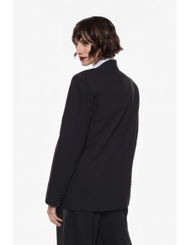 Imperial Femme blazer de smoking noir forme oversize