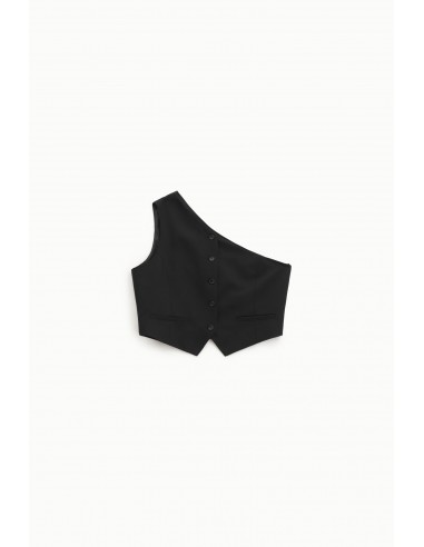 Imperial Femme Gilet asymetrique Noir