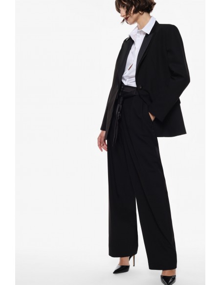 Imperial Femme pantalon de smoking noir