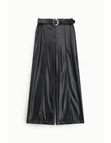 Imperial Femme Pantalon en cuir vegan coloris noir Imperial Femme Pantalon en cuir vegan coloris noir