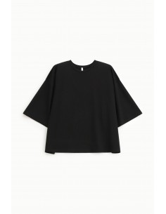 Imperial Femme top ample Noir a manches Chauve-souris Imperial Femme top ample Noir a manches Chauve-souris