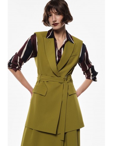 Imperial Femme Gilet long coloris Olive