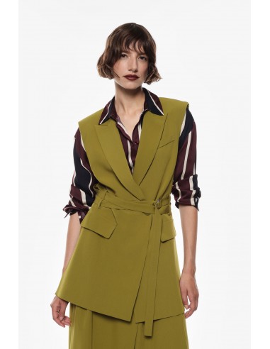 Imperial Femme Gilet long coloris Olive