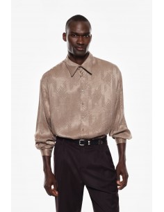 Imperial Homme chemise fluide oversize motif chevrons Imperial Homme chemise fluide oversize motif chevrons