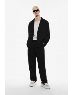Imperial Homme pantalon noir ample à pinces Imperial Homme pantalon noir ample à pinces