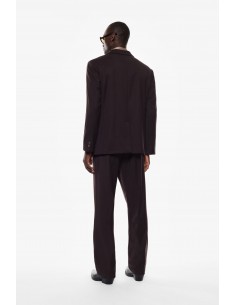 Imperial Homme pantalon Chocolat ample à pinces Imperial Homme pantalon Chocolat ample à pinces