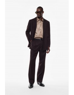 Imperial Homme pantalon Ecru ample à pinces Imperial Homme pantalon Ecru ample à pinces
