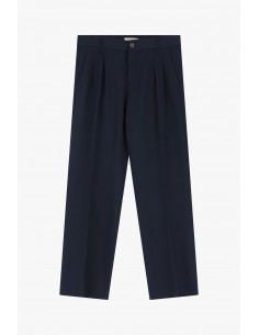 Imperial Homme pantalon Navy ample à pinces Imperial Homme pantalon Navy ample à pinces