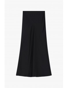 Imperial Femme Jupe longue en satin Noir