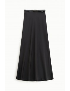 Imperial femme Top en satin choco a col benitier Imperial femme Top en satin choco a col benitier
