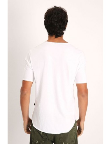 Imperial Homme tshirt  à manches courtes et ourlet arrondi