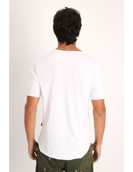 Imperial Homme tshirt  à manches courtes et ourlet arrondi