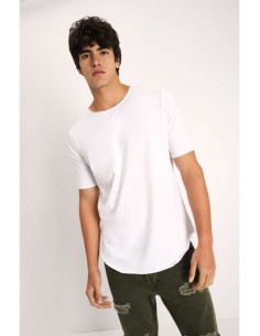 Imperial Homme tshirt  à manches courtes et ourlet arrondi