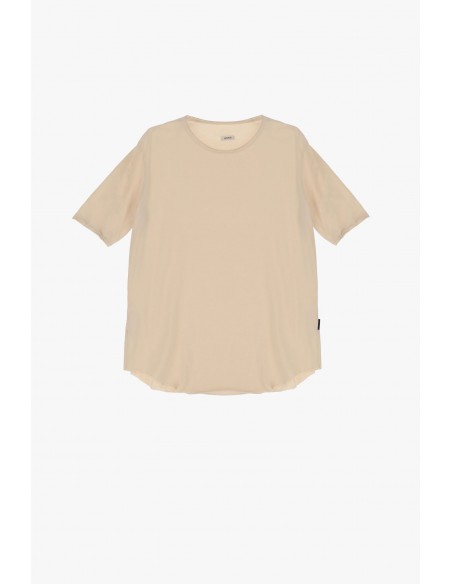 Imperial Homme tshirt  à manches courtes et col rond coloris Beige