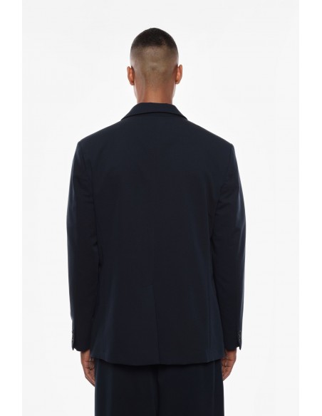 Imperial Homme blazer Noir oversize à sangle en drap