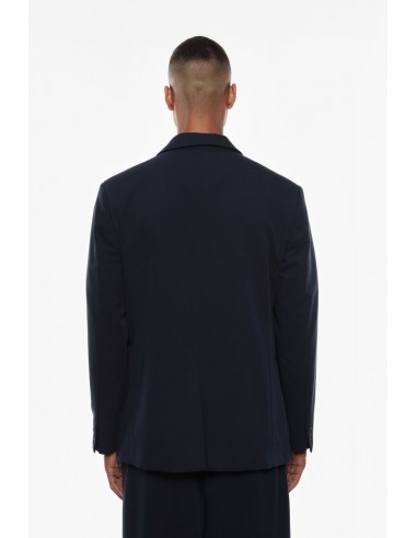 Imperial Homme blazer bleu marine oversize à sangle en drap