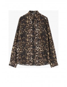 Imperial Homme chemise imprimé leopard Imperial Homme chemise imprimé leopard