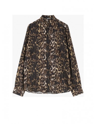 Imperial Homme chemise imprimé leopard