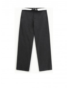 Imperial Homme pantalon gris a taille retournée pantalon imperial homme gris a taille retournée