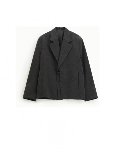blazer oversized gris imperial Homme