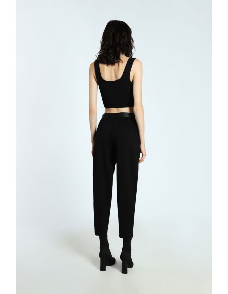 Imperial Femme pantalon noir forme balloon