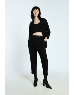 Imperial Femme pantalon noir forme balloon Imperial Femme pantalon noir forme balloon